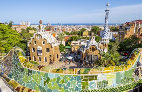 City view of Barcelona