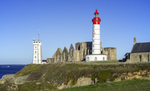 The Pointe Saint Mathieu with its signal station