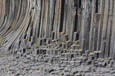 Basalt columns