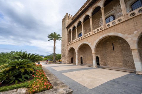 Terrace in the Royal Palace