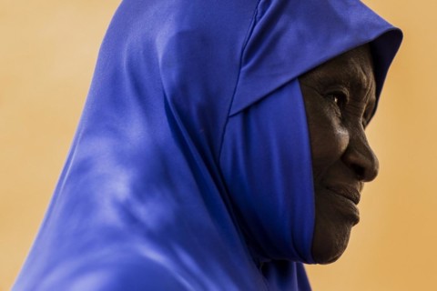 Portrait of a Muslim woman