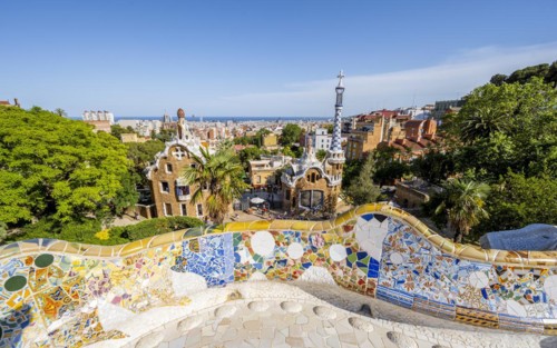 City view of Barcelona