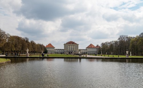 Garden side of Nymphenburg Palace