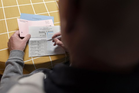 Postal vote in North Rhine-Westphalia