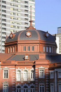 Tokyo Station Marunouchi frontage Japan