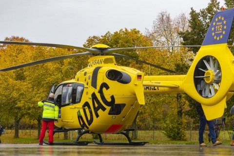 Rescue helicopter