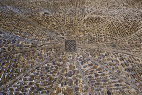Mosaic as street paving