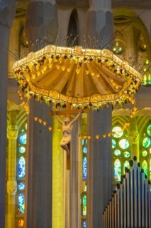 Jesus Cross on the main altar