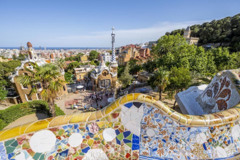 City view of Barcelona