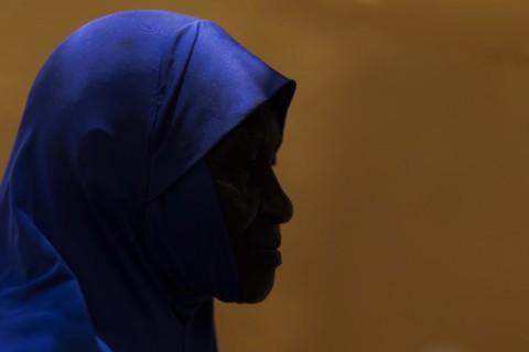 Portrait of a Muslim woman