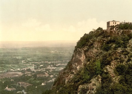 Thale and the Hexentanzplatz near Bodetal in the Harz Mountains