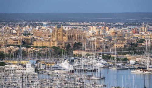 View over Palma de Majorca