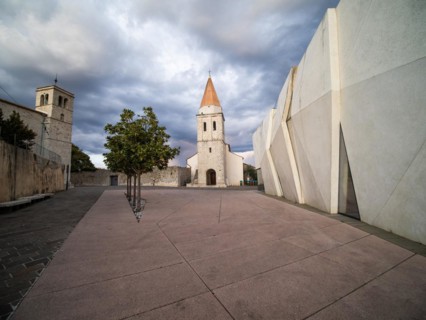 The tower of the Franciscan monastery and St. Michael's Church