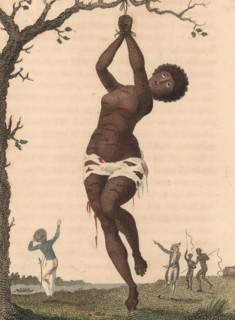 Flagellation of a Samboe slave