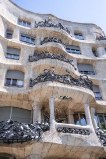 Facade of Casa Mila