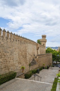 Fortress wall with tower