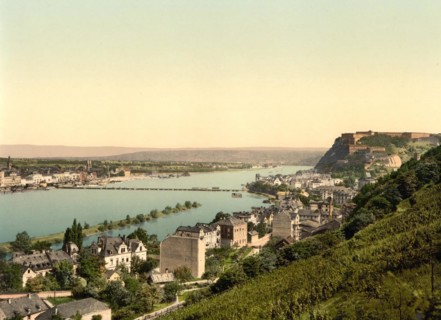Koblenz and Ehrenbreitstein on the Rhine