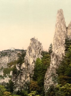 Hirschgrund and the Hexentanzplatz near Bodetal in the Harz Mountains