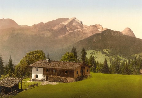 The Eckbauer Alp near Garmisch-Partenkirchen
