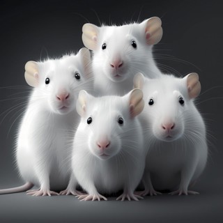 Experiments with laboratory rats