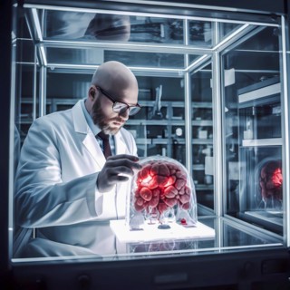 Scientists are working with artificial intelligence to research the human brain