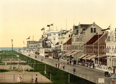 The Kaiserstrasse in Norderney