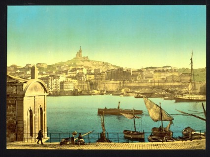 View of Notre Dame de la Garde and the Harbour