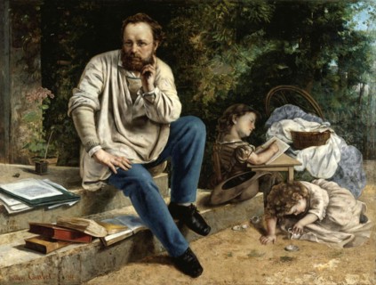 Pierre-Joseph Proudhon and his Children in the Year
