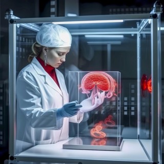 Scientists are working with artificial intelligence to research the human brain
