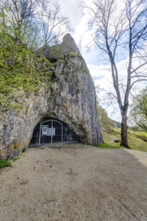 Eiszeithoehle Hohle Stein im Achtal