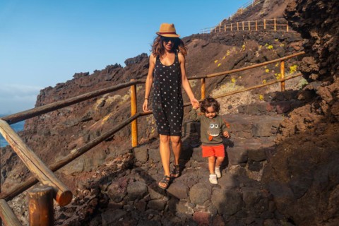 Sunset on El Hierro Island. Canary Islands