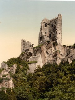Drachenfels Castle Ruin in the Siebengebirge
