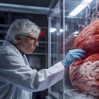 Scientists are working with artificial intelligence to research the human brain
