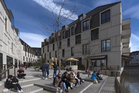 Augustinerhof with the German Museum Nuremberg