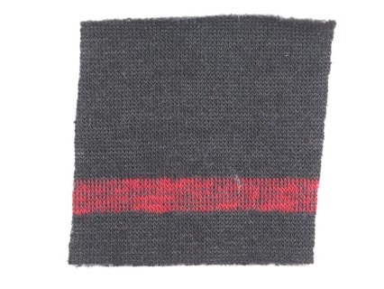 Black fabric sample