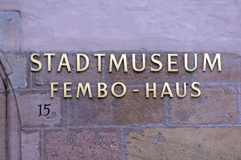 Writing on the former Fembohaus