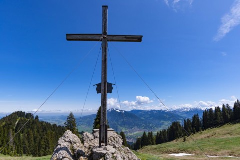 Summit cross on the Baerenkoepfle