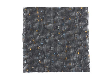 Black fabric sample