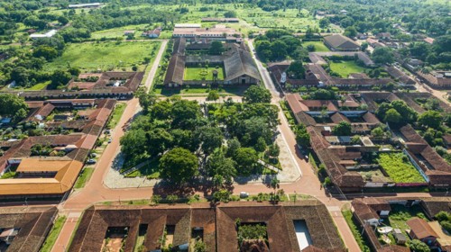 Aerial of the Concepcion mission