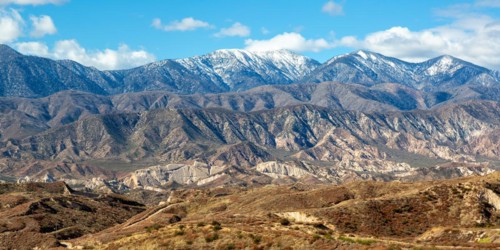 San Gabriel Mountains Mountains Landscape Panorama near Los Angeles