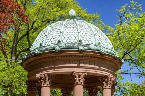 Dome of the Auguste Viktoria Fountain