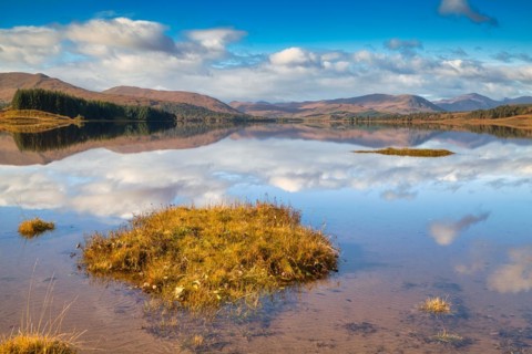 Reflection in Loch Tulla
