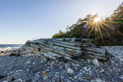 Shipwreck in Trollskogen