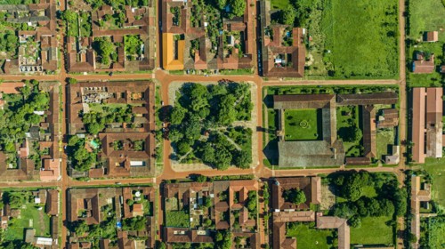 Aerial of the Concepcion mission