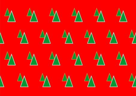 Modern Christmas card
