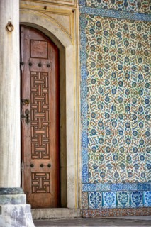 Detail of the door