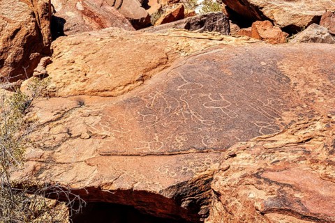 Rock engravings