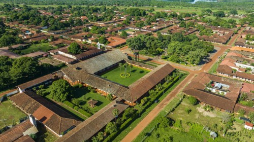 Aerial of the Concepcion mission