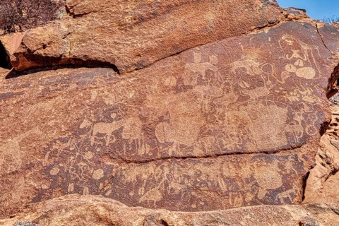 Rock engravings