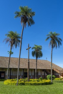 Inner Yard of the mission of Concepcion